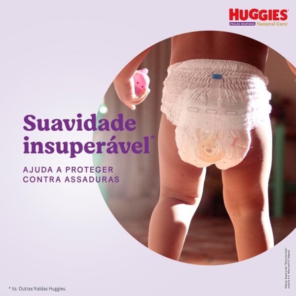 Huggies Fralda Premium Roupinha Natural Care XXG 52 Un - Image 4