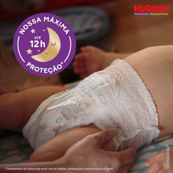 Huggies Fralda Premium Roupinha Natural Care XXG 52 Un - Image 5