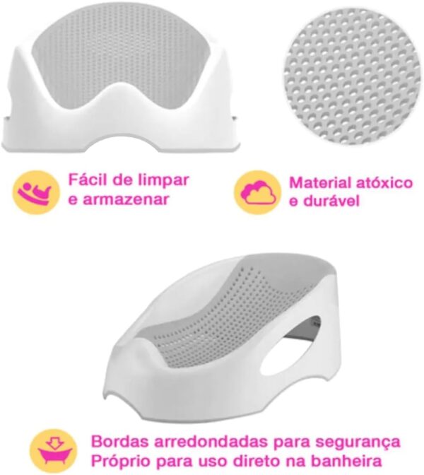 SUPORTE INFANTIL PARA BANHO BANHEIRA BEBÊ MEGA COMPRAS - Image 4