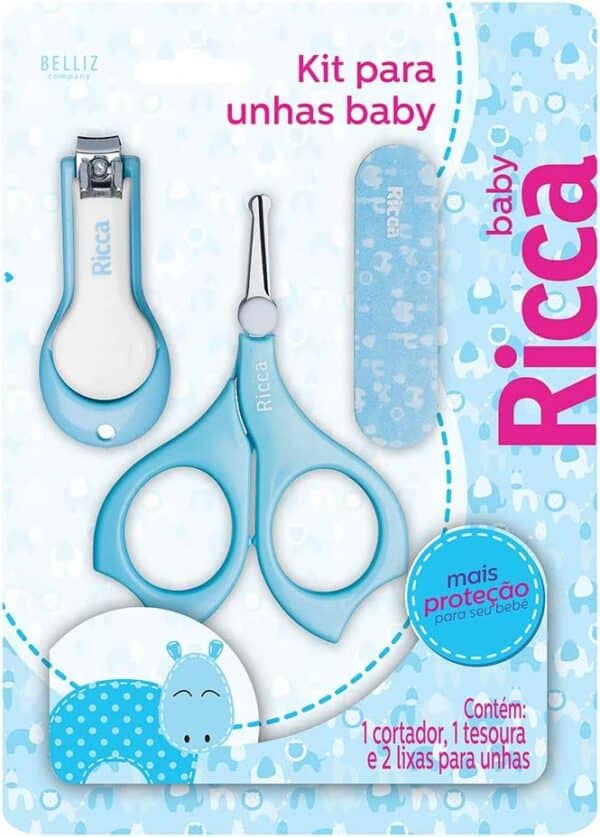Enox Kit Manicure Baby Colors Azul