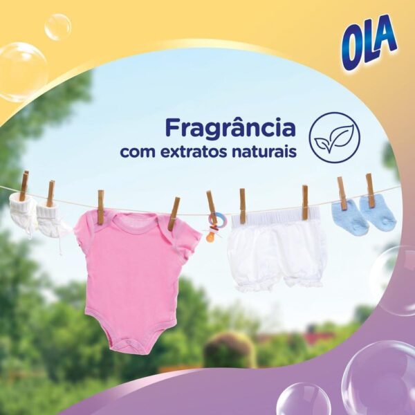 Sabão Líquido Ola Bebê para Roupas Finas e Delicadas 1l - Image 6