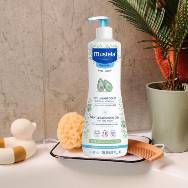 Mustela BR Gel Lavante Suave Com Abacate 750Ml - Image 3