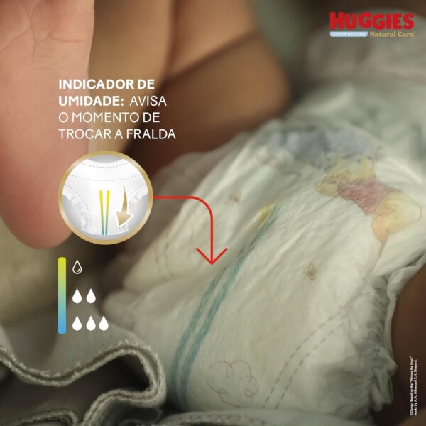 Huggies Fralda Premium Natural Care RN 34 Un (Embalagem pode variar) - Image 4