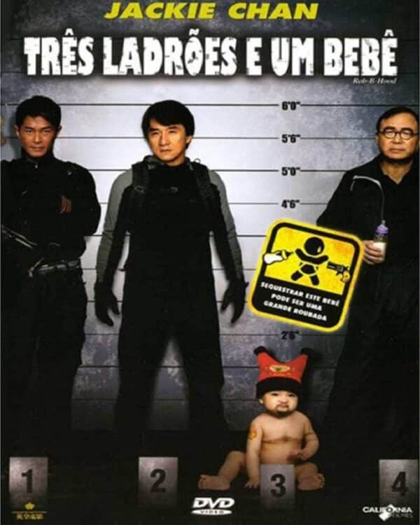 DVD - Três Ladrões e Um Bebê