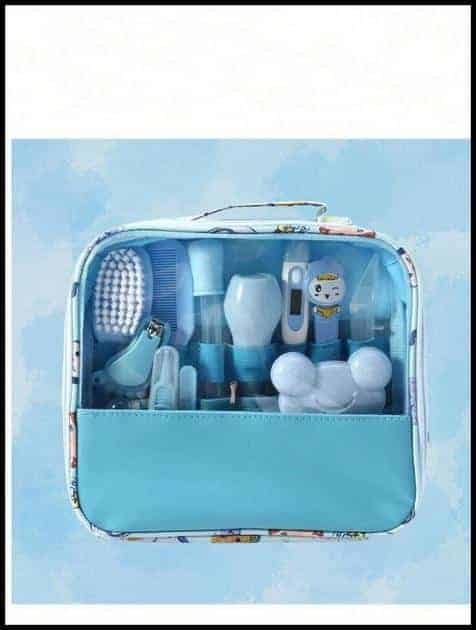 Kit 13 Higiene Cuidado Bebê Recém Nascido Essencial 13 Peças Cuidados Com O Bebê