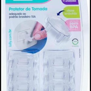 Lolly Protetor De Tomada Transparente