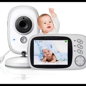 Babá Eletrônica VLX VB603 sem Fio com Câmera cor branco