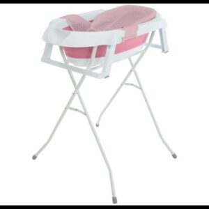 Banheira de Bebê com Suporte Safety 1st Smile Rosa 35L
