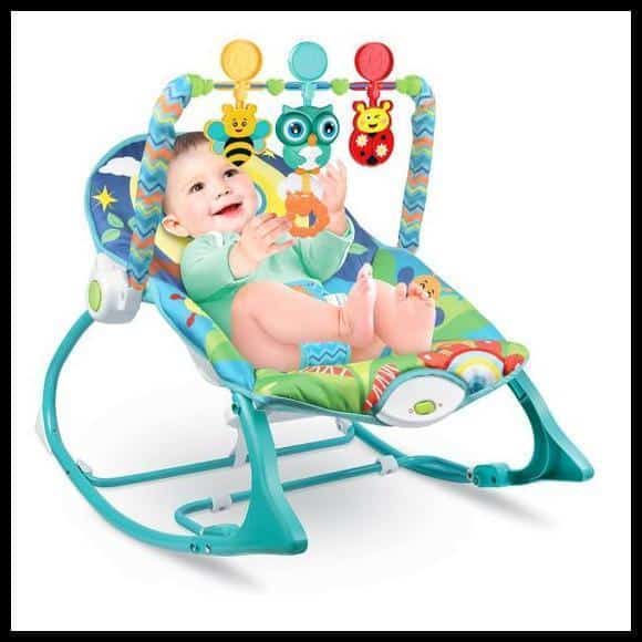 Cadeira de Descanso e Balanço Funtime 18kgs Coruja Maxibaby