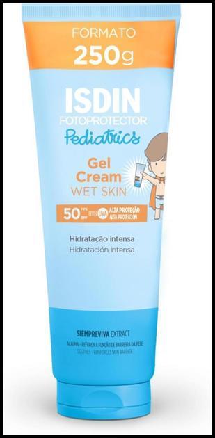 ISDIN Protetor Solar Corporal Infantil Gel Cream Pediatrics FPS 50-250g