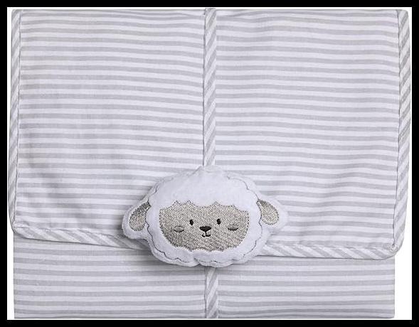 Papi Textil Trocador Porta Fraldas Portátil Papi Friends 66Cm X 40Cm Contem 01 Un