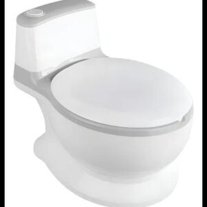 Troninho Privadinha Assento Redutor Pinico Para Desfralde Cinza