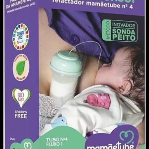 Tubo Extensor para Relactação Sonda Relactador Mamãetube Número 4 Kit com 10 Unidades Amamentação Bebê