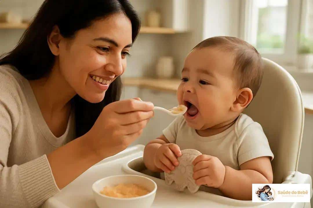 Alimentação do bebê durante a dentição: 9 alimentos que aliviam sem riscos