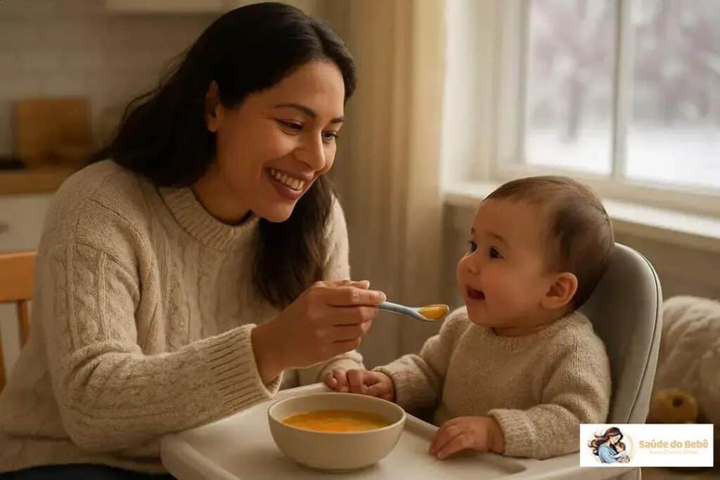 Alimentação do bebê em dias frios: guia prático com 12 estratégias essenciais