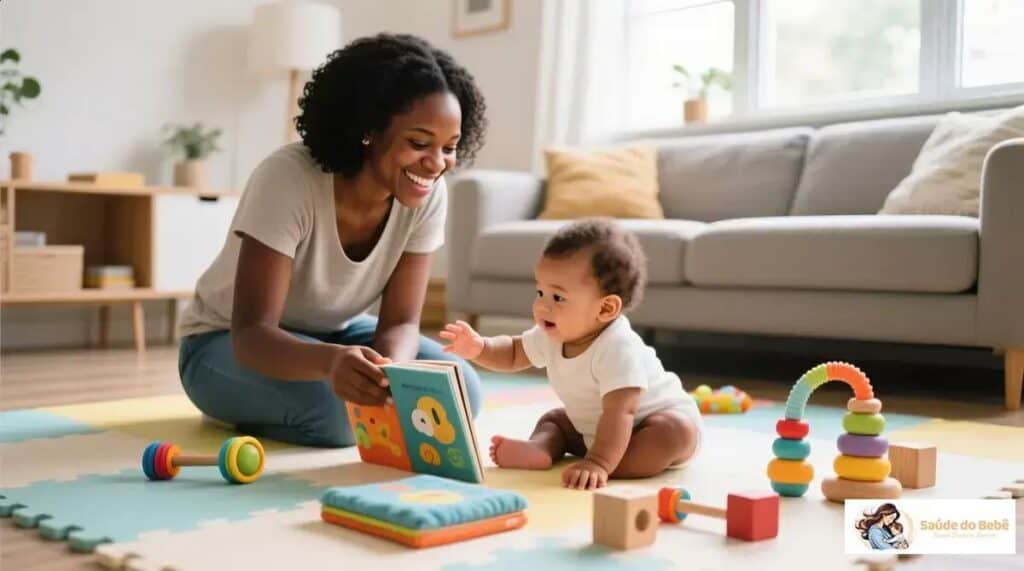 atividades para bebê de 6 meses: 18 ideias rápidas para estimular hoje