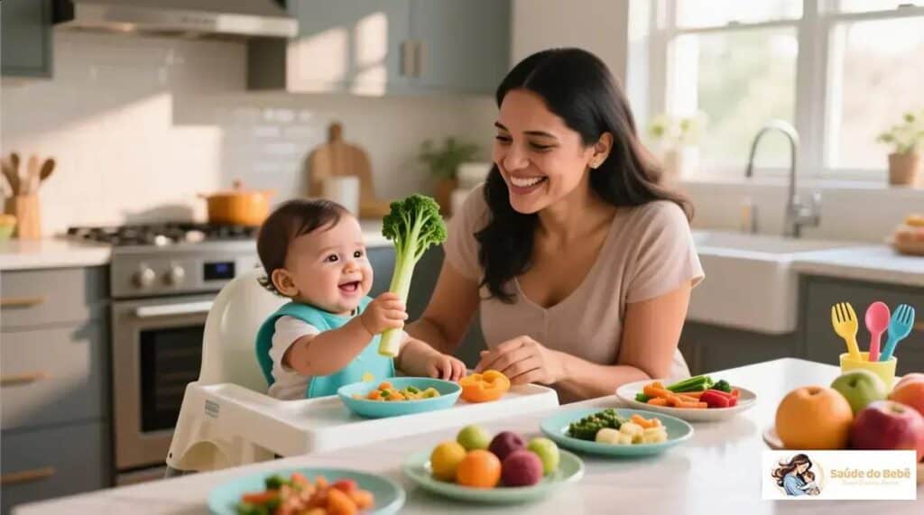 baby led weaning guia: como introduzir alimentos sem estresse e com sucesso