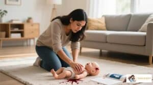 bebê engasgado primeiros socorros: o guia rápido de 7 ações que salvam