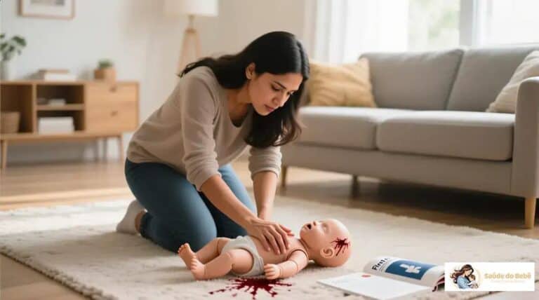 bebê engasgado primeiros socorros: o guia rápido de 7 ações que salvam