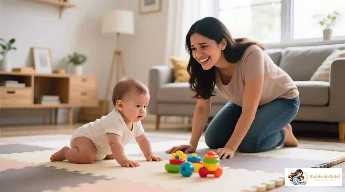 bebê não quer engatinhar: por que ocorre e 9 táticas práticas que funcionam