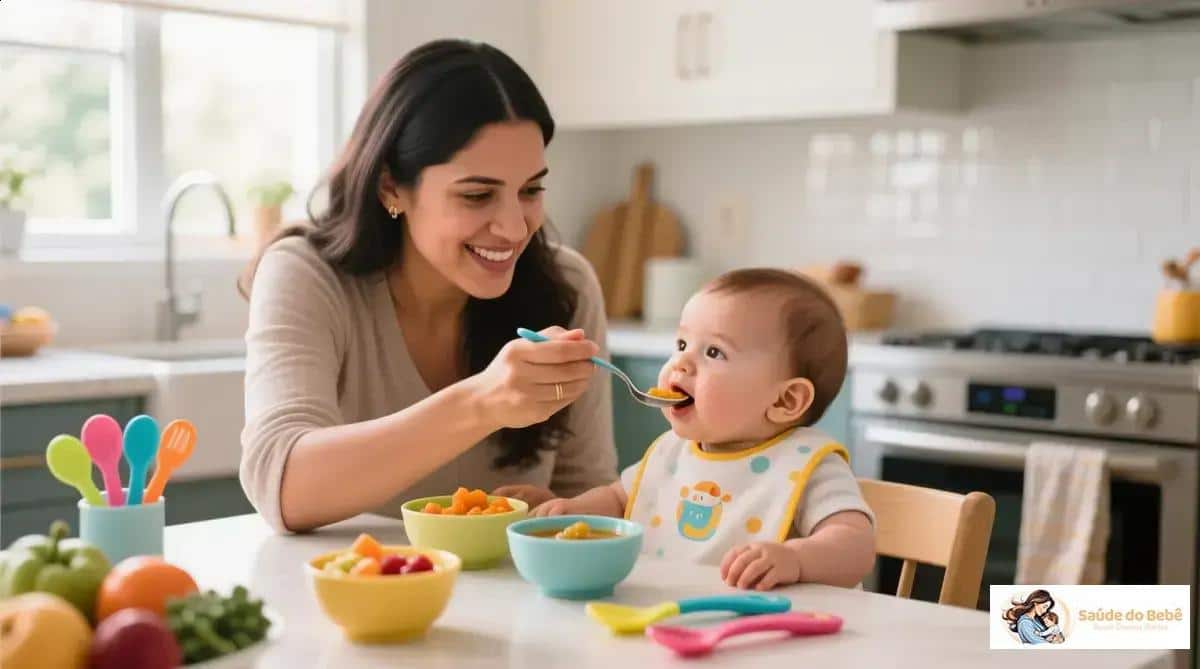 cardápio bebê 6 a 12 meses: receitas fáceis, nutritivas e porções seguras