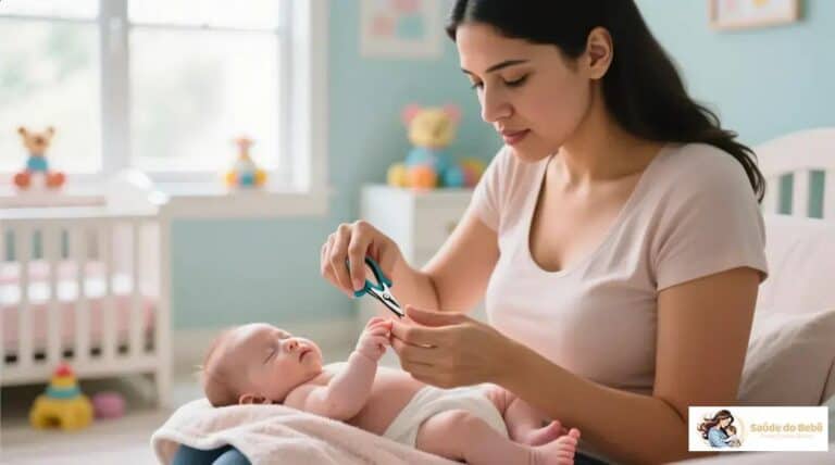 como cortar a unha do bebê: guia passo a passo seguro e sem choro