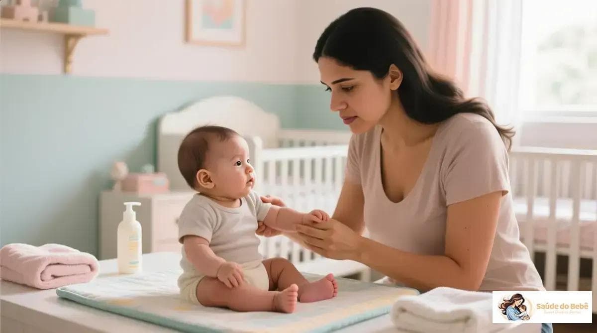 dermatite no bebê cuidados: 9 estratégias práticas que acalmam a pele rápido