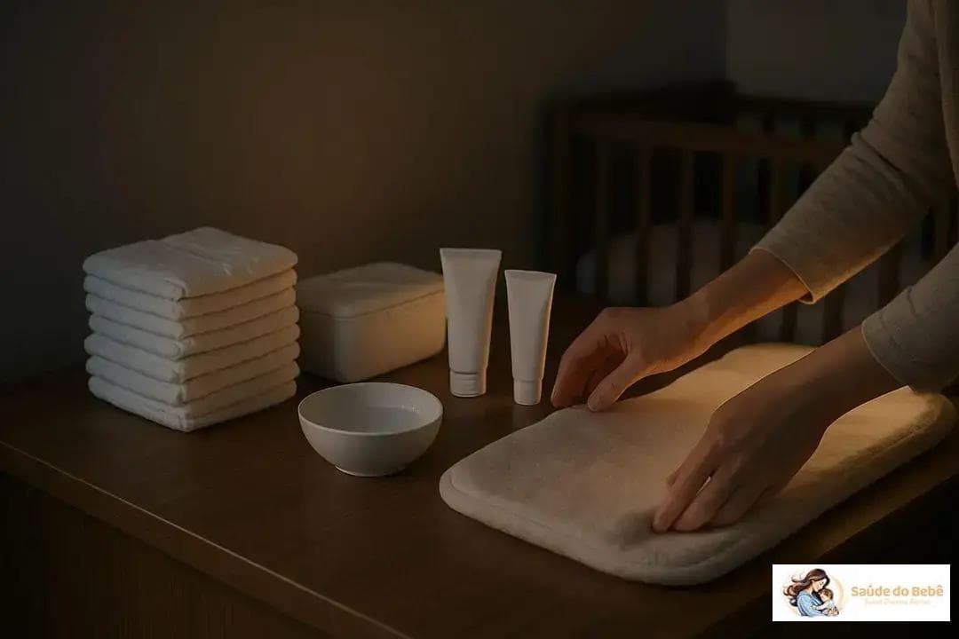 Passo a passo: trocar fraldas à noite sem despertar o bebê