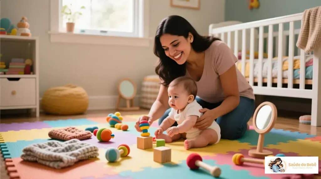 estimulação sensorial para bebês: 8 atividades práticas para o desenvolvimento