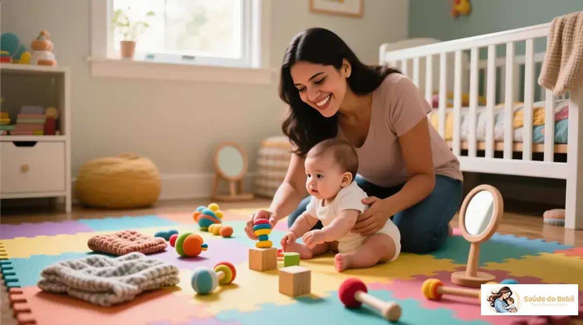estimulação sensorial para bebês: 8 atividades práticas para o desenvolvimento