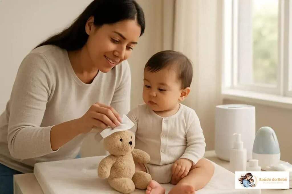 Higiene do bebê em ambientes fechados: guia prático para manter saúde e conforto