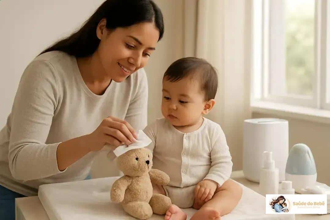 Higiene do bebê em ambientes fechados: guia prático para manter saúde e conforto
