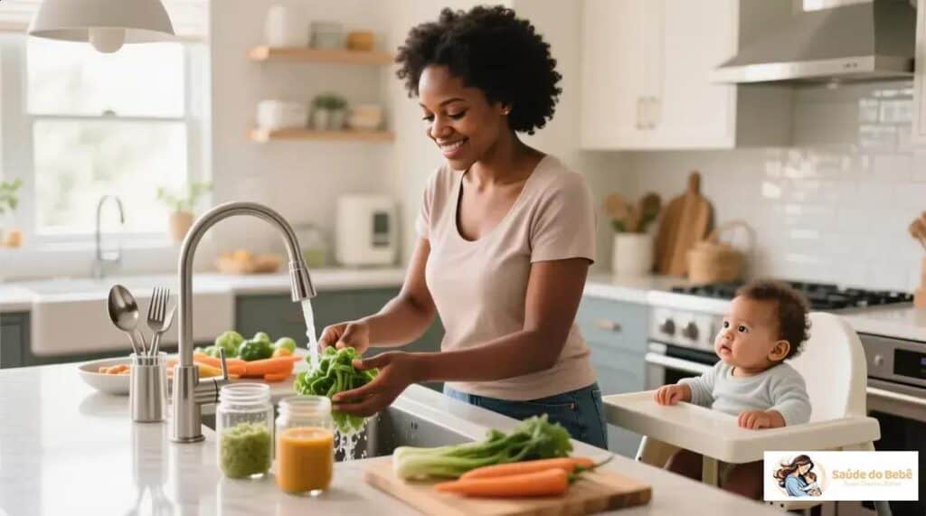 higiene na introdução alimentar: 9 passos essenciais para proteger o bebê amanhã
