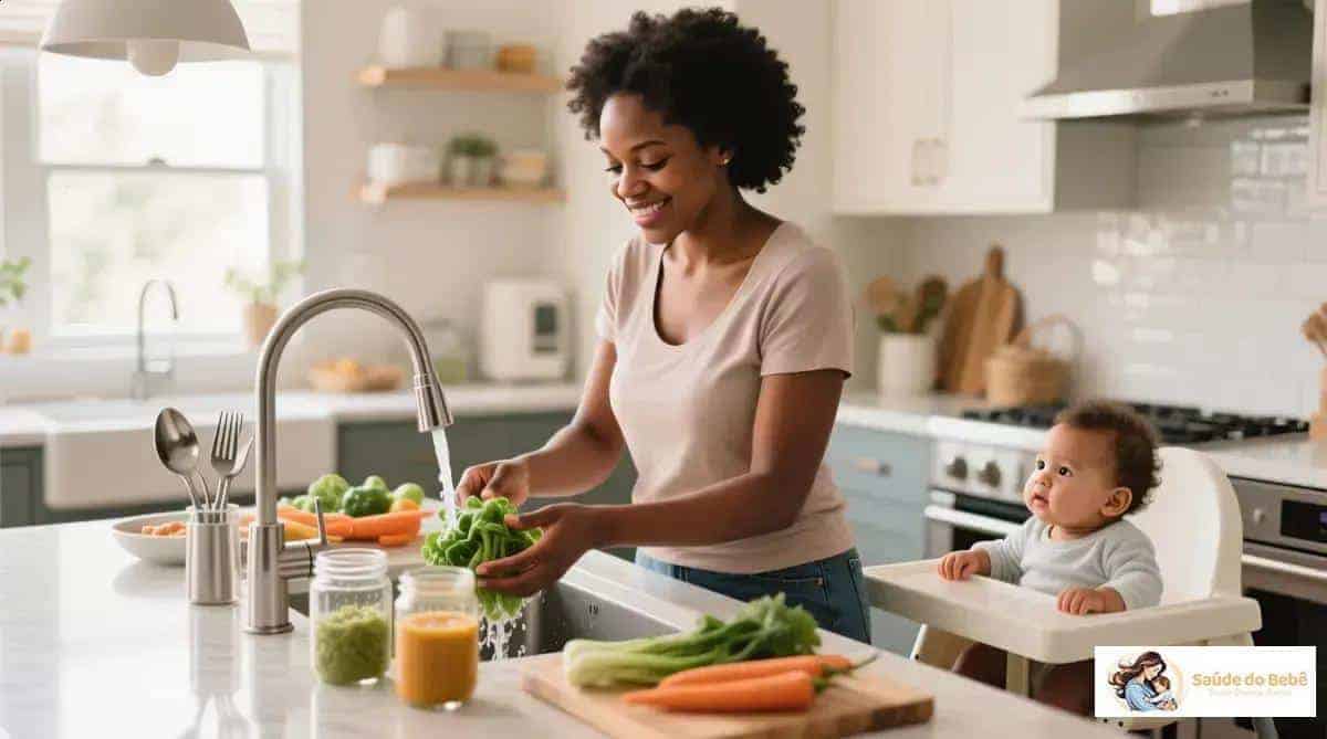 higiene na introdução alimentar: 9 passos essenciais para proteger o bebê amanhã
