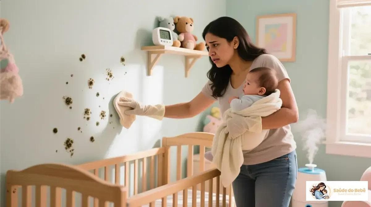 mofo e ácaros no quarto do bebê: como proteger seu filho hoje e evitar alergias