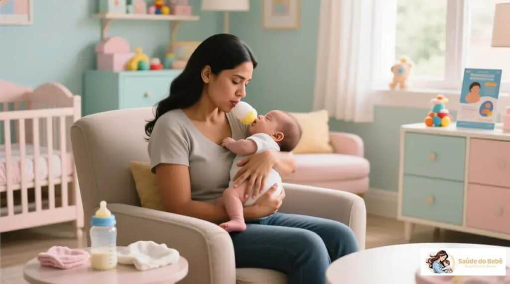 refluxo em bebê alimentação: 9 ajustes práticos para reduzir regurgitação hoje