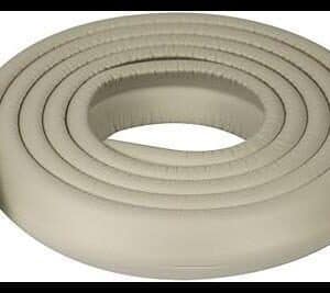 Protetor de Quina Linear em V-2mX25mmX25mm, Kababy, Creme