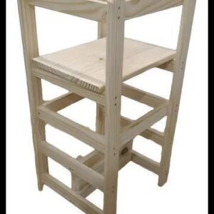 Torre Kayron Montessoriana De Aprendizagem 4 Níveis Madeira Pinus