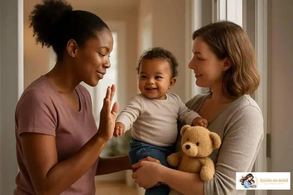 Como ajudar o bebê a lidar com separações curtas — 7 dicas práticas para acalmar