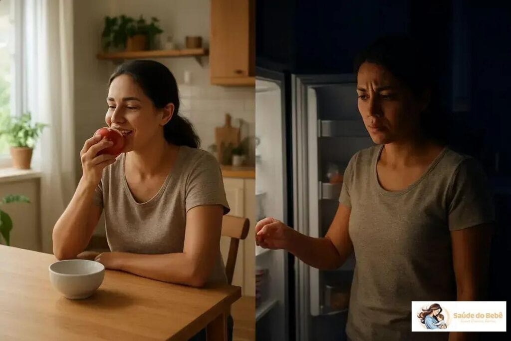 Diferença entre fome real e conforto emocional: como identificar e agir hoje