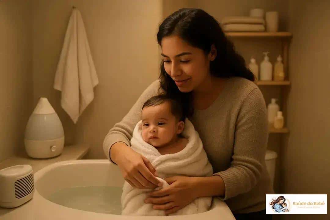 Higiene do bebê em dias muito frios: 9 passos para banho seguro e pele protegida