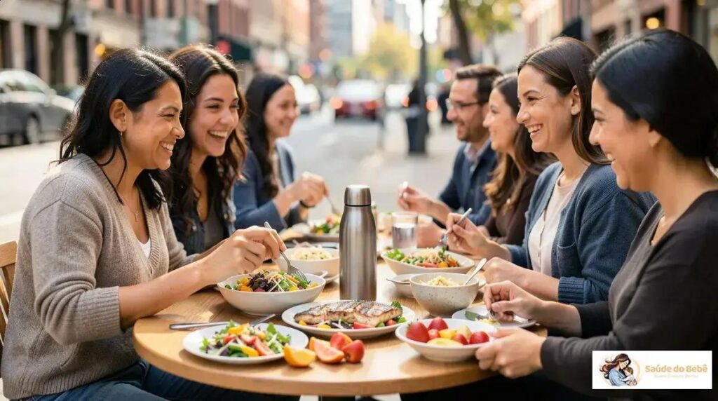 Como manter alimentação equilibrada fora de casa: 8 passos práticos e rápidos