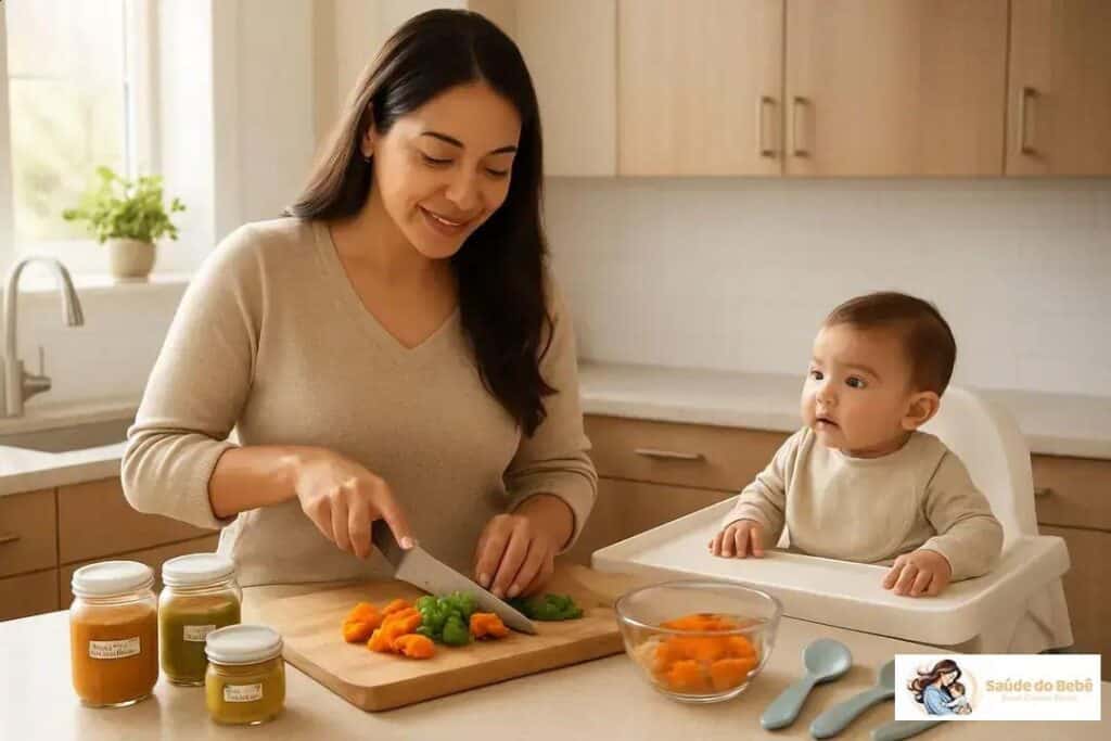 Como organizar a cozinha para a alimentação do bebê: dicas práticas e seguras