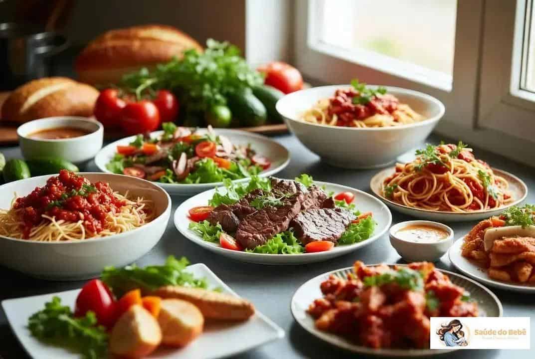 Como variar o cardápio sem complicar: 30 ideias práticas para toda semana