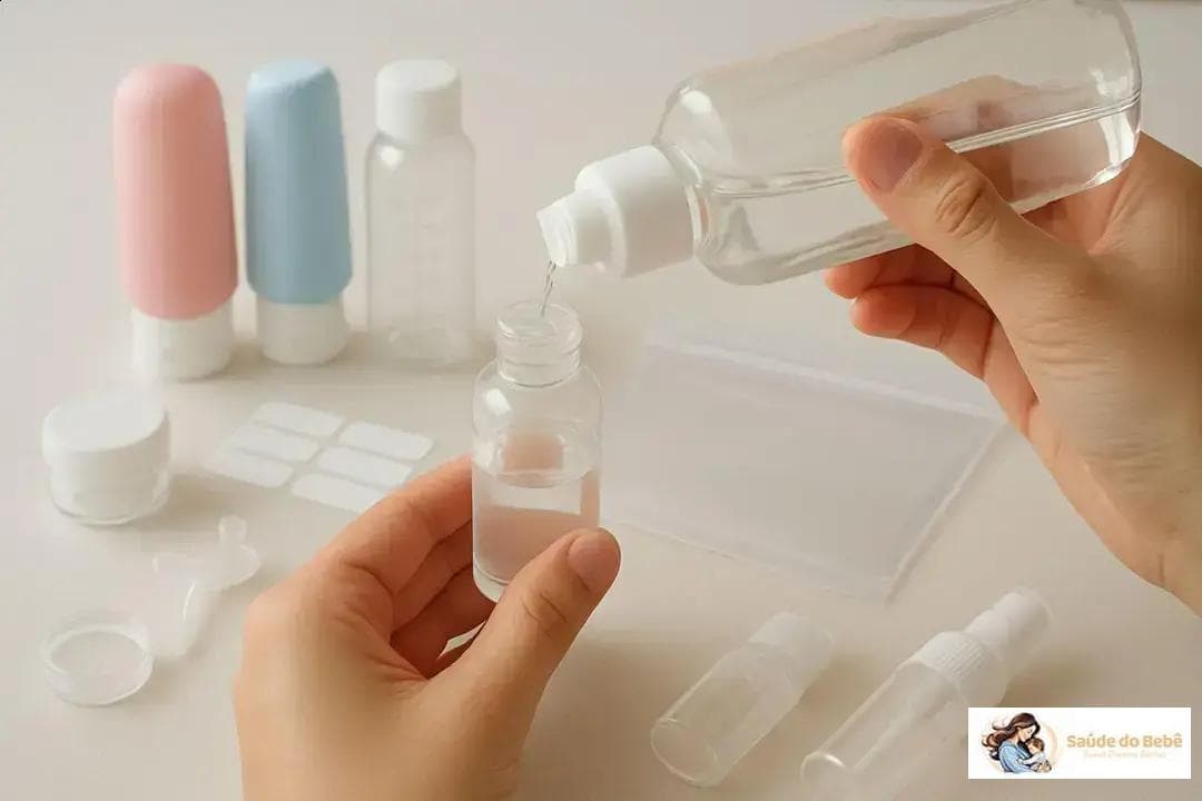 Organização prática dentro da mala