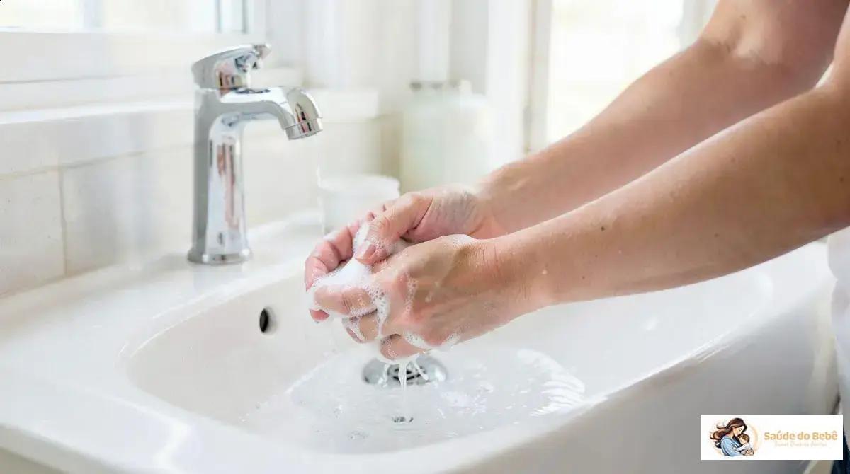 Limpeza e desinfecção do ambiente doméstico