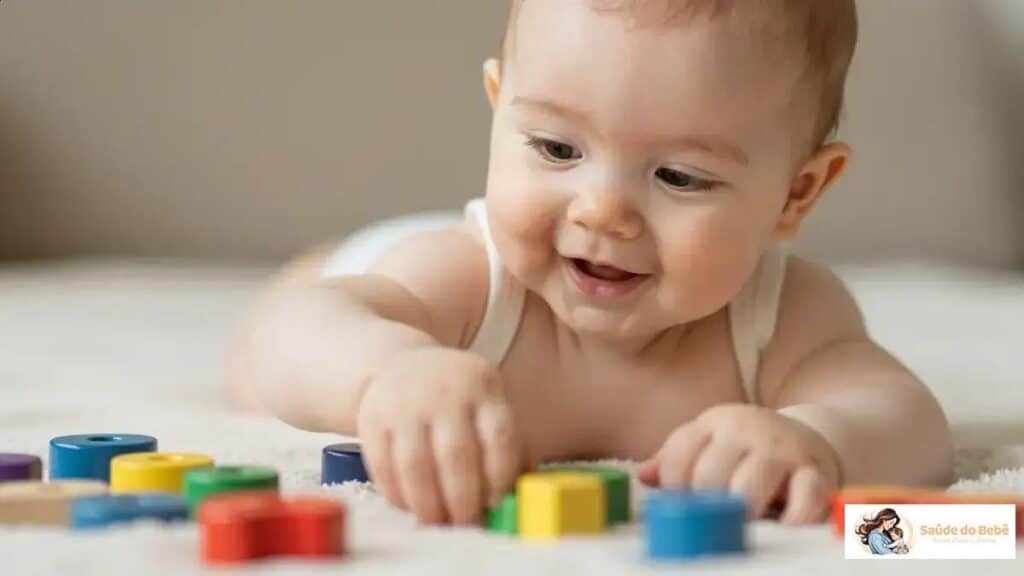 Quando o bebê começa a interagir com objetos: sinais, estímulos e o que fazer já