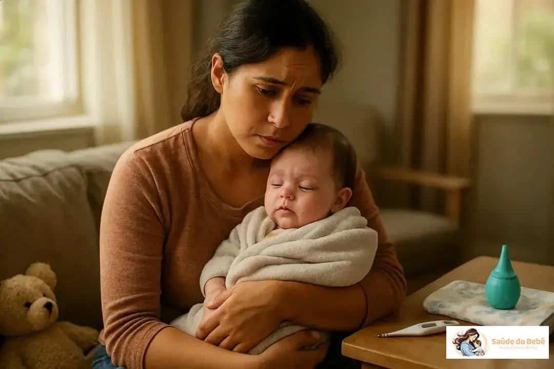 Como identificar sinais de queda de imunidade no bebê Como identificar sinais de queda de imunidade no bebê