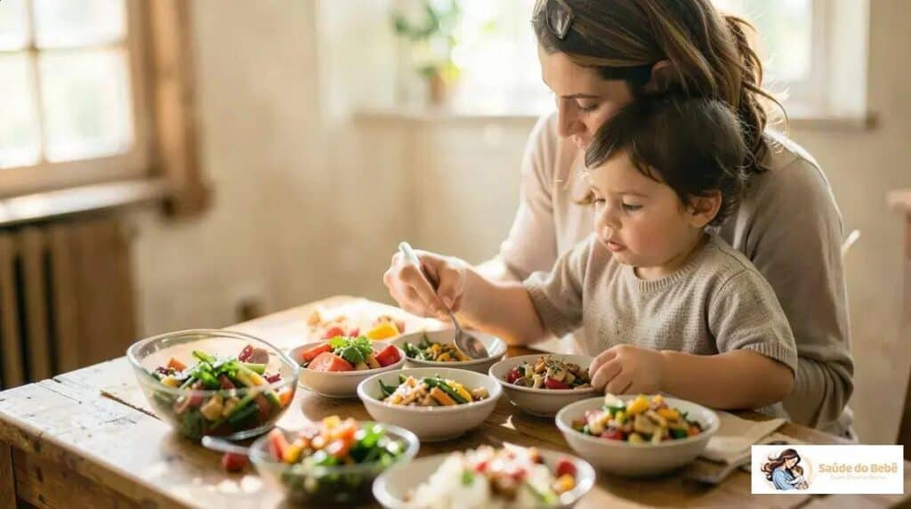 Como adaptar a alimentação ao crescimento: guia prático para cada fase