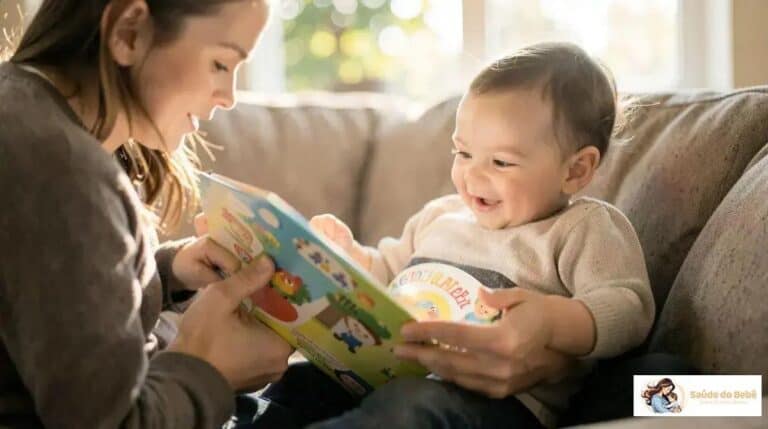 Como estimular o bebê com leitura: técnicas simples para um cérebro esperto